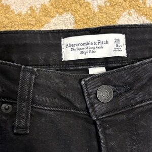 Abercrombie & Fitch Dark Skinny Jeans